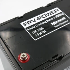 FPV-Power 12V 25Ah LIFEPO4 Hybrid Cranking Battery -Kayak Promotion Store fpv power 12v 25ah lifepo4 hybrid cranking battery 2