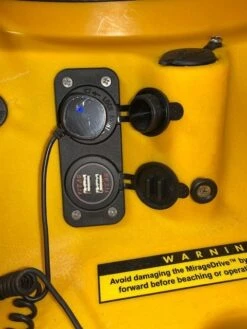 FPV-Power Dash Mounted 2.1Amp USB Dual Port -Kayak Promotion Store fpv power dash mounted 21amp usb dual port 2