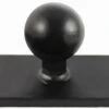 RAM Mounts C Size 1.5" Ball On Rectangular Plate With 1.5" X 3.5" 4-Hole Pattern - Helix 7