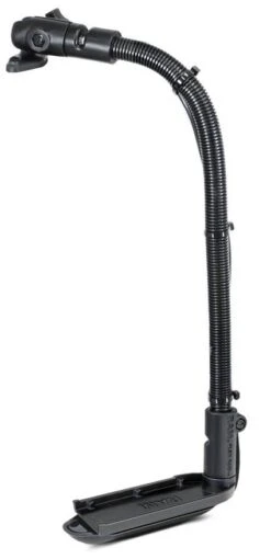 RAM Mounts Transducer Arm Mount With 18" Rigid Aluminum Rod And 2.43" X 1.31" Diamond Base For The Lowrance StructureScan LSS-2/LSS-1