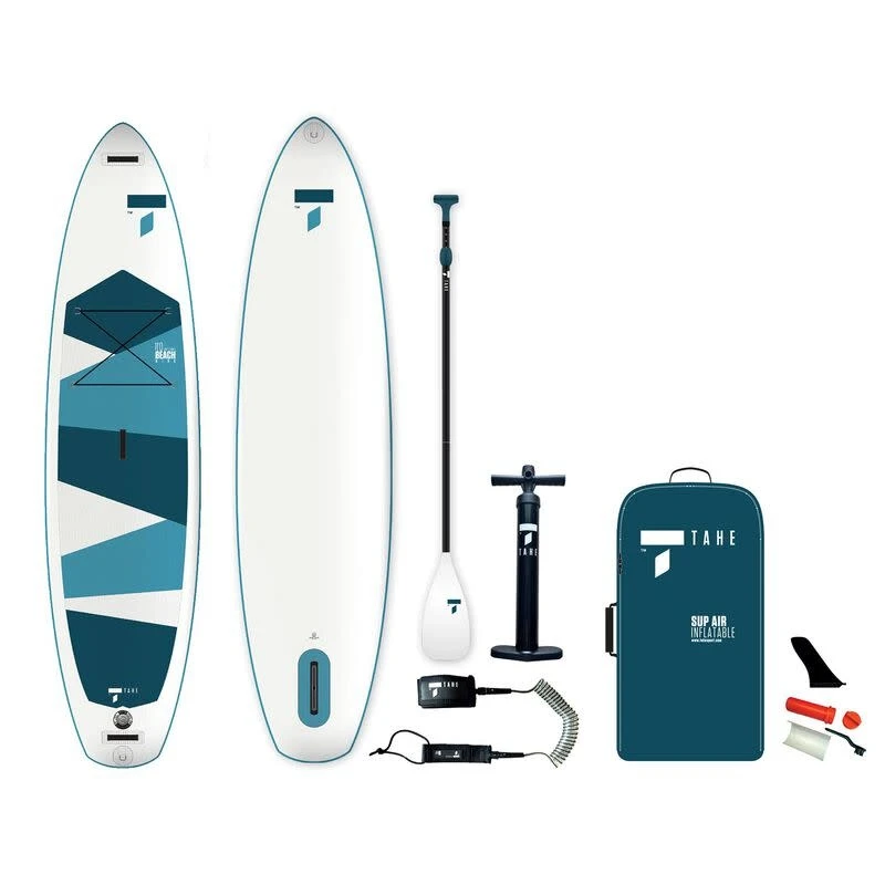 Tahe Outdoors SUP Air 11'0 Beach Wing Pack Blue 1 Tahe Outdoors SUP Air 11'0 Beach Wing Pack Blue