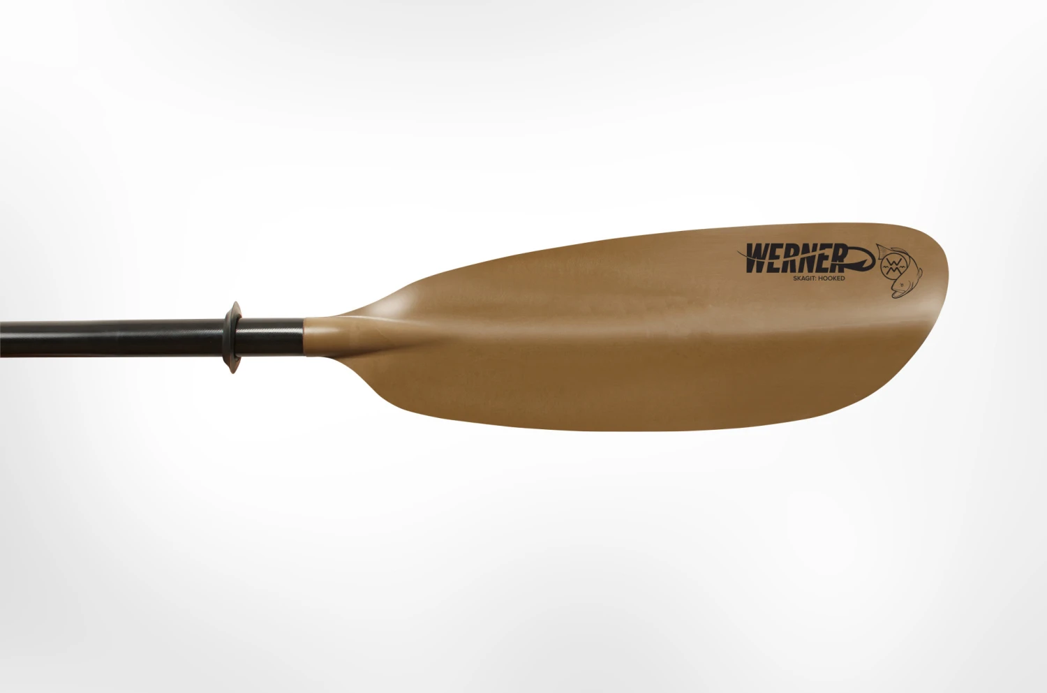 Werner Paddles Skagit Fiberglass Hooked 2-Piece Leverloc Standard Shaft 240-260 Brown 1 Werner Paddles Skagit Fiberglass Hooked 2-Piece Leverloc Standard Shaft 240-260 Brown