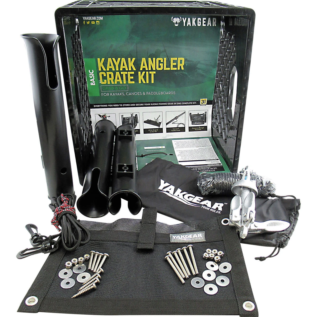 YakGear Anglers Crate Kit Basic Package V2 1 YakGear Anglers Crate Kit Basic Package V2