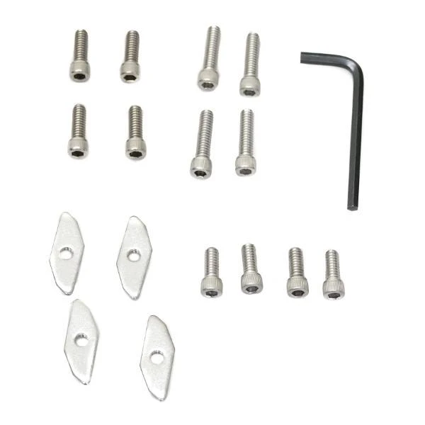 YakGear Universal Track Nut/Allen Screw Kit 1 YakGear Universal Track Nut/Allen Screw Kit
