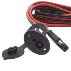 YakPower Power Port With 144" (12') Wire & SAE Connector -Kayak Promotion Store yakpower power port with 144 12 wire sae connector 2