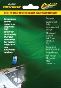 YakPower SAE To USB 3amp Charging Dongle 6 YakPower SAE To USB 3amp Charging Dongle -Kayak Promotion Store yakpower sae to usb 3amp charging dongle